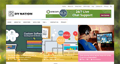 Desktop Screenshot of dvnation.com